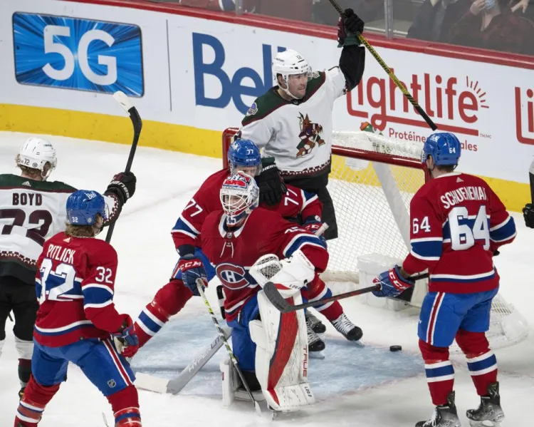 Someten Coyotes a los Canadiens