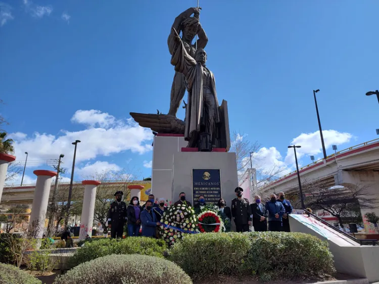 Honran legado histórico de Benito Juárez en Nogales