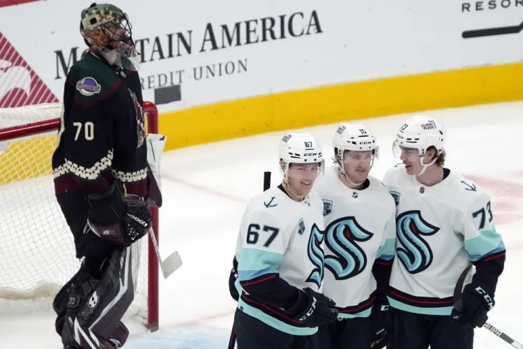 Kraken supera a los Coyotes