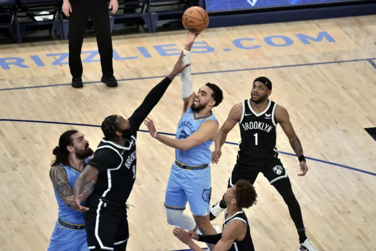 Grizzlies derrotan a los Nets