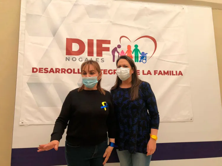 Conviven autoridades con los niños con síndrome de Down