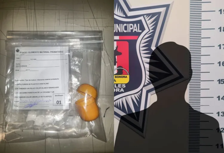 Capturan a menor fumando mariguana en Lomas de Anza