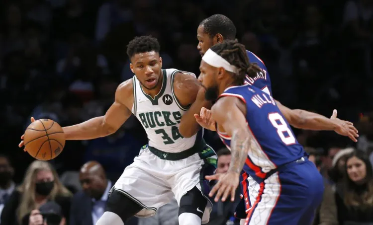 Bucks derrotan a los Nets