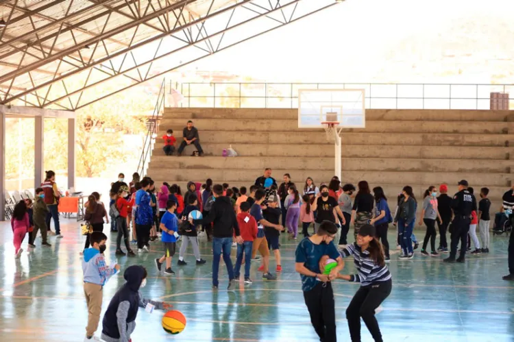 Arranca primer campamento infantil en unidad del Represo