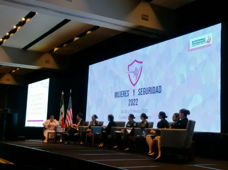 Participa Unavim en la Primera Conferencia Nacional de Mujeres y Seguridad