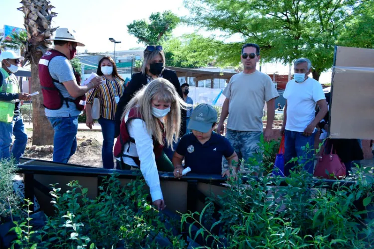 Canjean árboles por material reciclable en Día de la Tierra