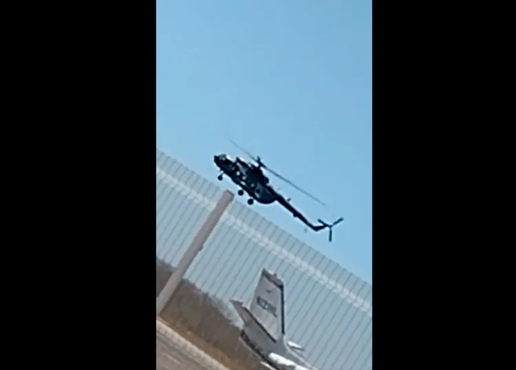 Helicóptero de la Marina se desploma cerca del aeropuerto de Mazatlán