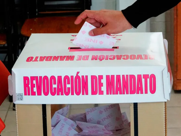 Invalida el TEPJF la revocación de mandato por falta de votos