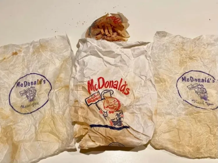 Descubren “momia” de McDonald’s de 1959 en perfecto estado