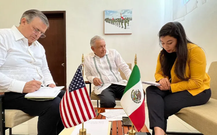 Tuvimos una cordial conversación: AMLO tras reunión con Biden