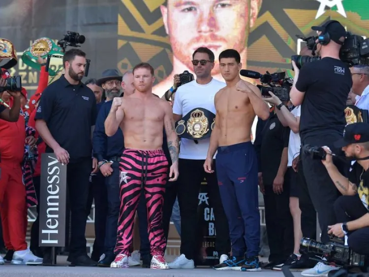 Canelo y Bivol suben al ring