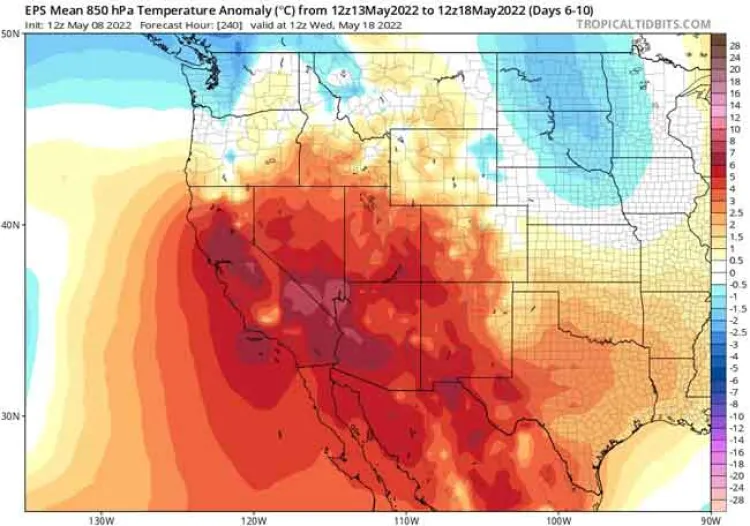 Alertan por ola de calor  para los próximos días