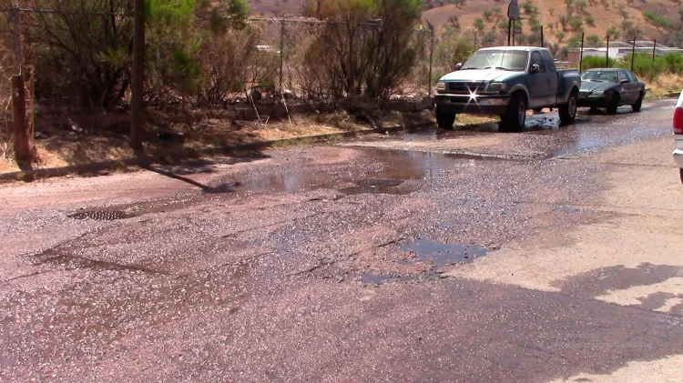 Contaminación por derrame de drenaje