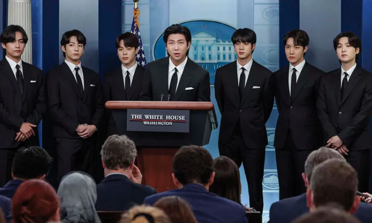 BTS habla sobre racismo en la Casa Blanca