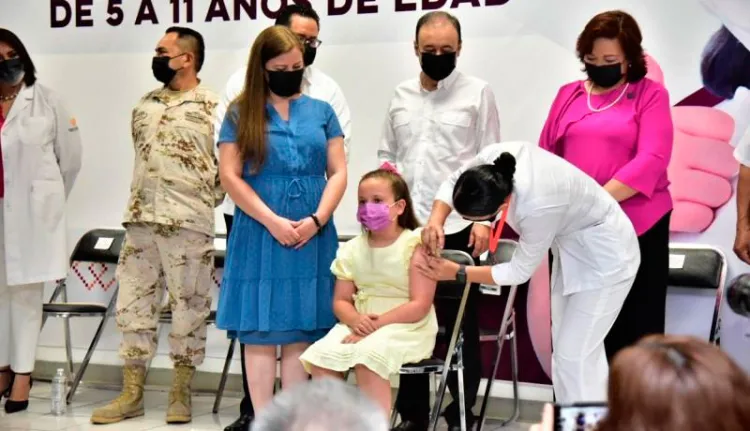Inicia vacunación anticovid en niños de Sonora