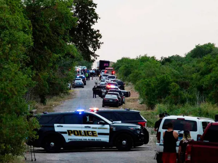 Acusan a dos mexicanos por muerte de migrantes en Texas