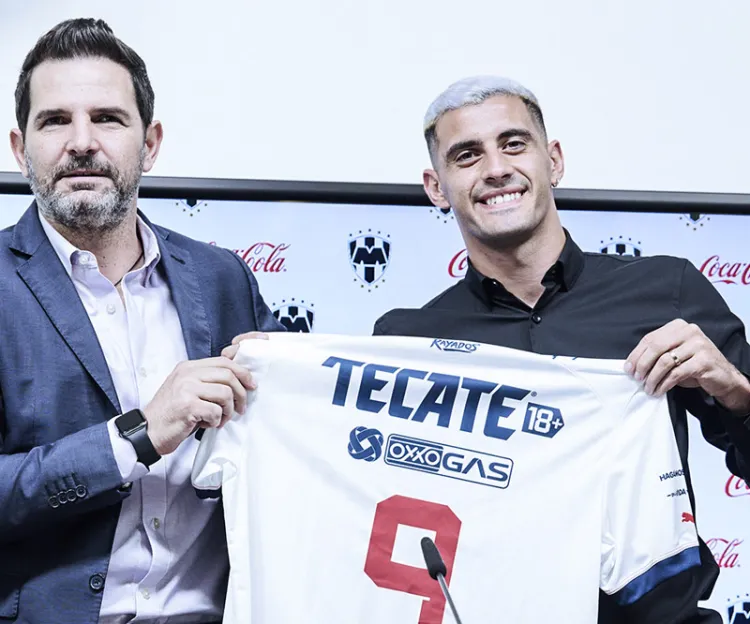 Berterame llega a los Rayados