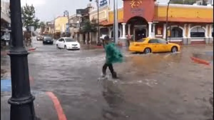 Deja tromba solo daños materiales