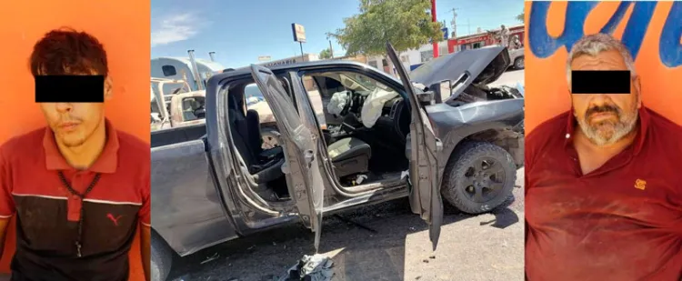 Capturan militares y agentes de la PESP a sujetos armados en Altar