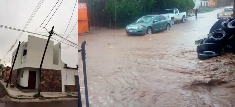 Lluvia causa daños en Magdalena