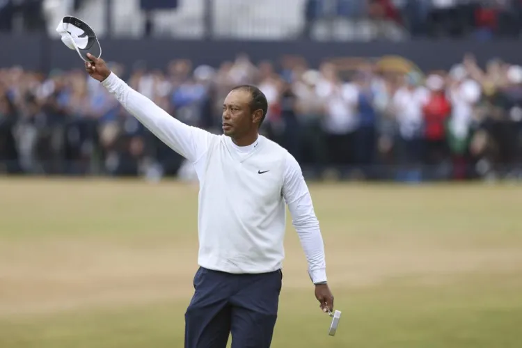 Woods se va del British Open