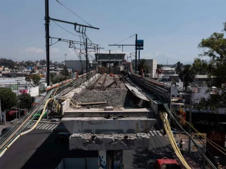 Vinculan a proceso a 8 exfuncionarios por colapso de Línea 12 del Metro