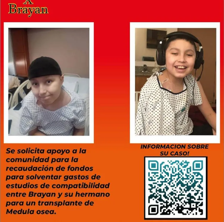 Alistan actividades en beneficio del pequeño menor Brayan