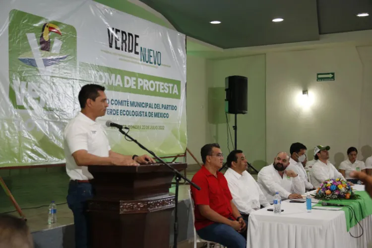 Integran la nueva dirigencia del Partido Verde en Nogales