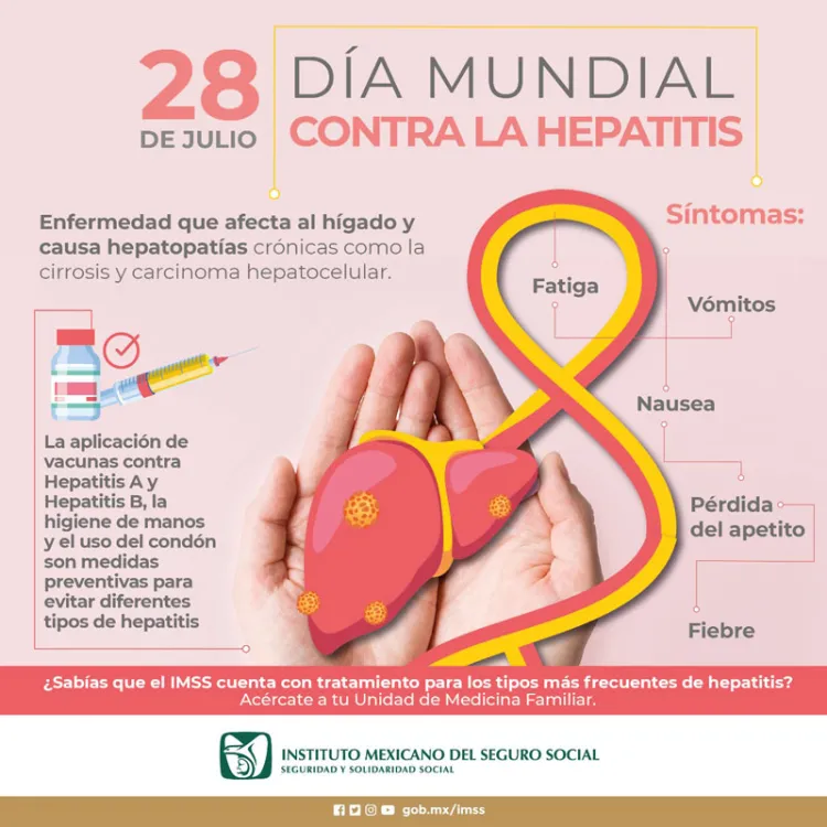 Hepatitis, una enfermedad que ataca al hígado y que México combate