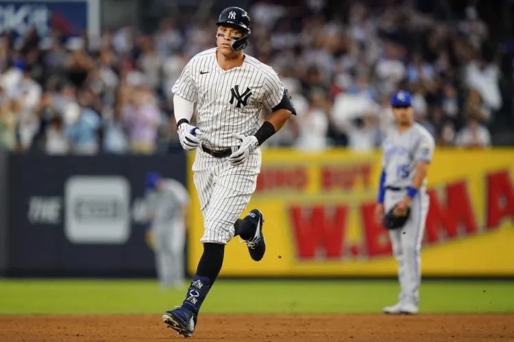 Grand slam de Judge al ganar Yanquis