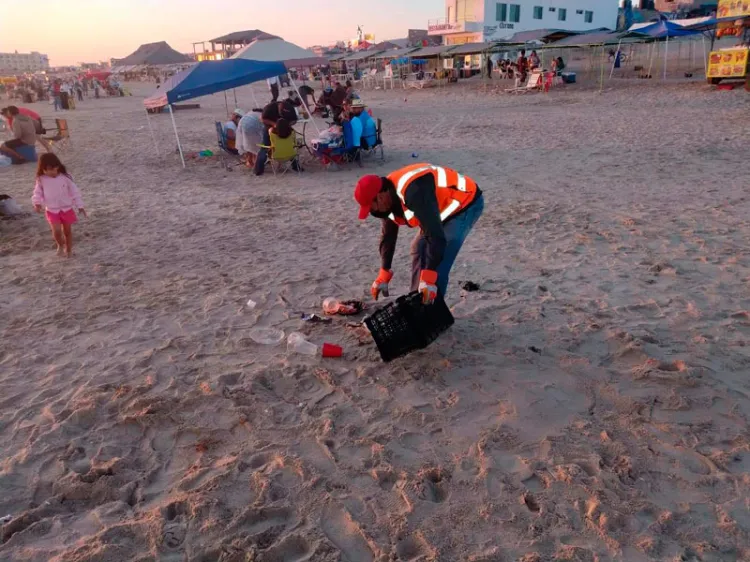 Ya están multando por dejar o tirar la basura en la playa