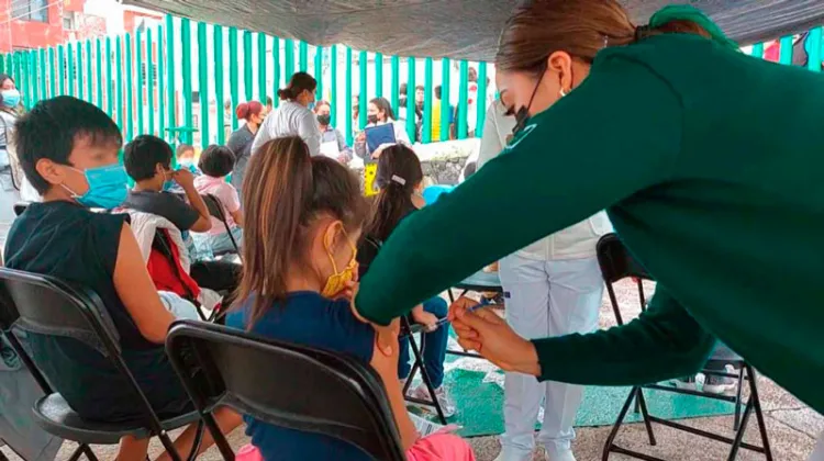 Inicia vacunación a niños en municipios y poblaciones rurales