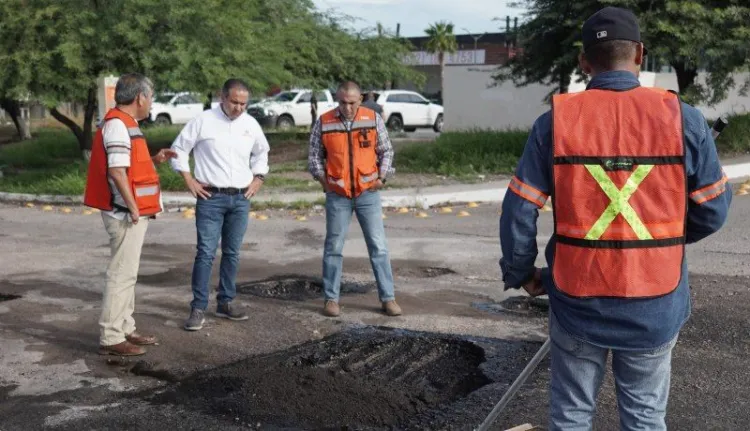 Anuncian bacheo en Hermosillo