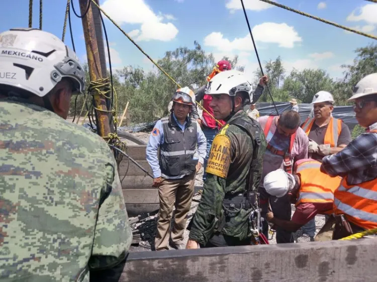 No nos vamos a ir sin rescatar a nuestros 10 mineros: CNPC