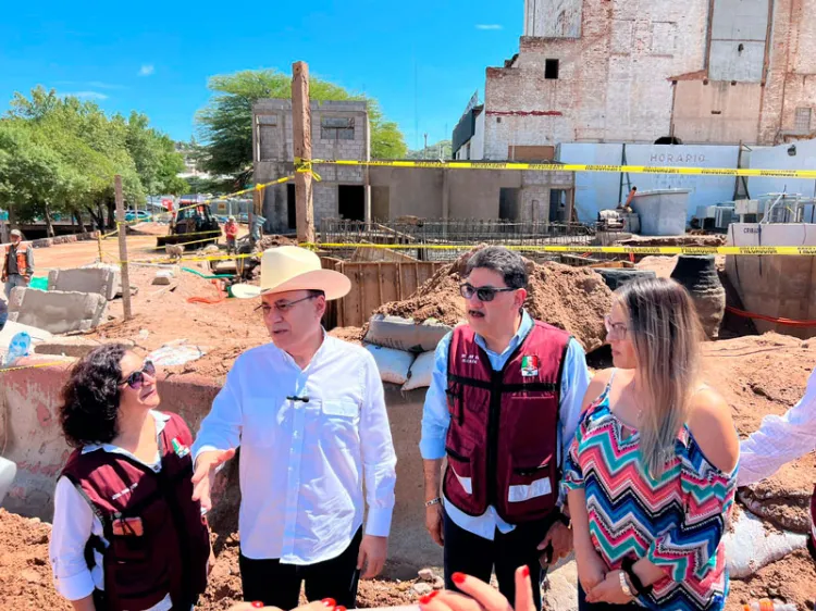 Adelanta Gobernador gestiones para construir presa en Nogales