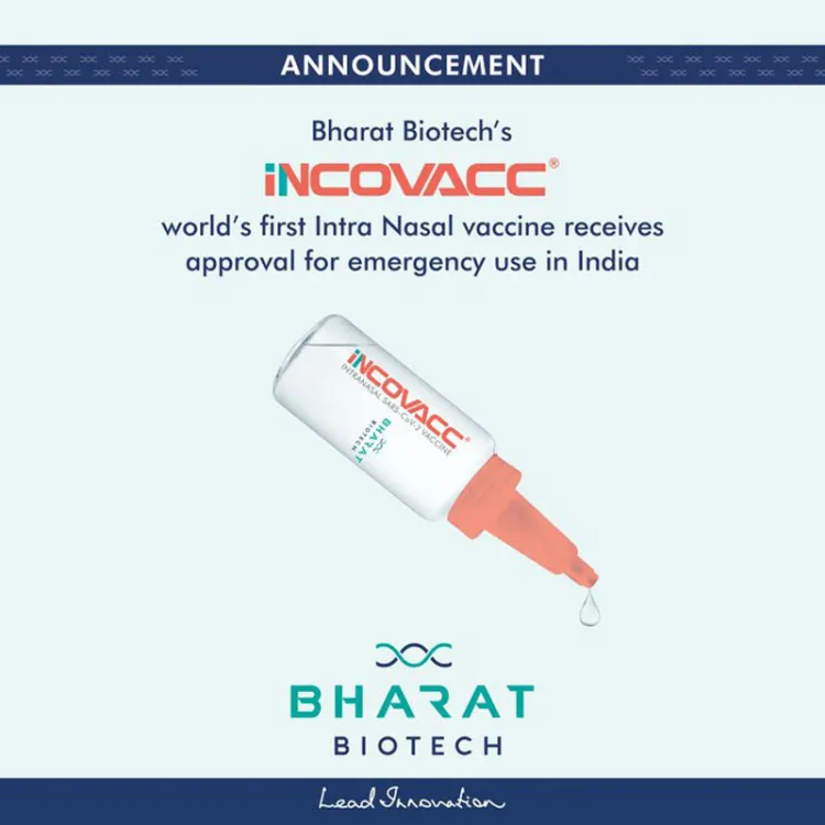 India aprueba vacuna nasal propia contra Covid-19