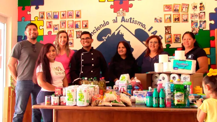 Realiza preescolar donativo a Venciendo el Autismo