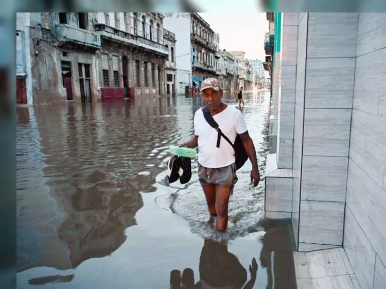 Causa huracán Ian apagón total en Cuba