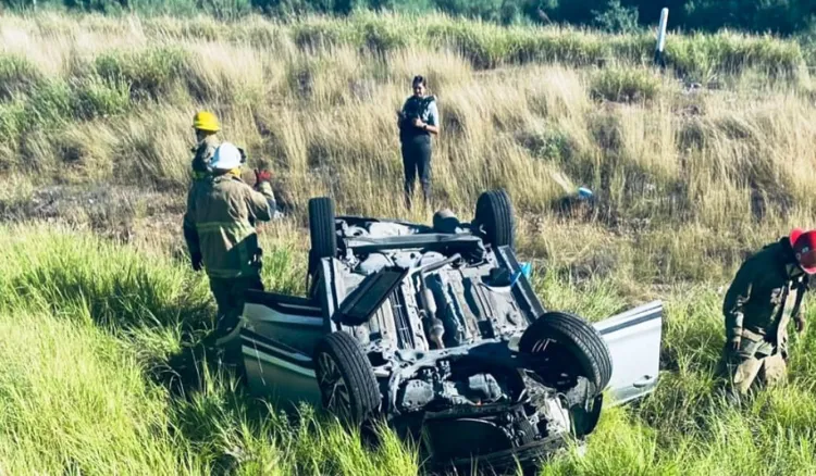 Trágico accidente en tramo Altar-Santa Ana