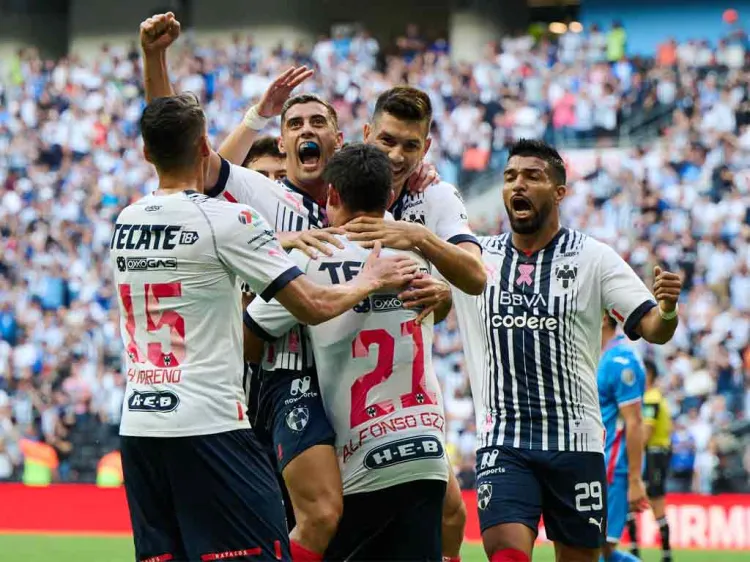 Rayados liquidan al Cruz Azul