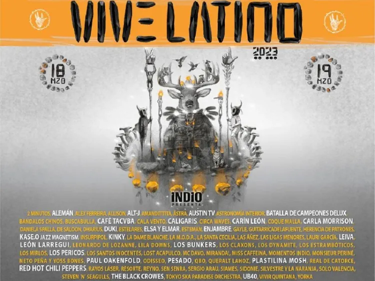 Encabezarán Red Hot Chili Peppers el Vive Latino 2023