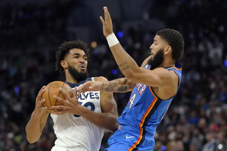 Timberwolves viene de atrás