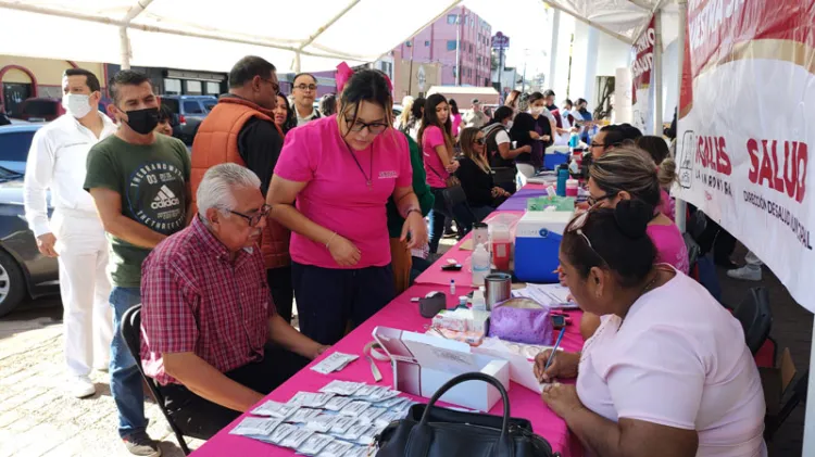 Destacan colaboración en Feria Binacional de Salud