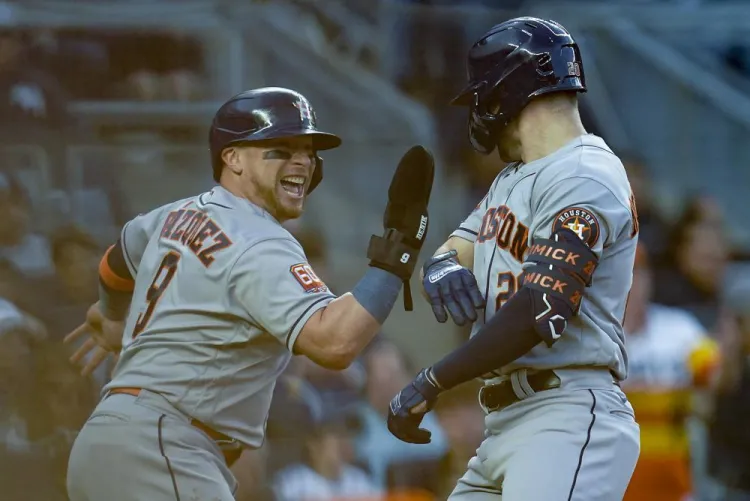 Astros huelen la Serie Mundial