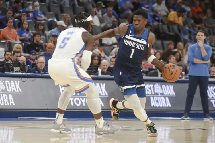 Wolves derrotan al Thunder