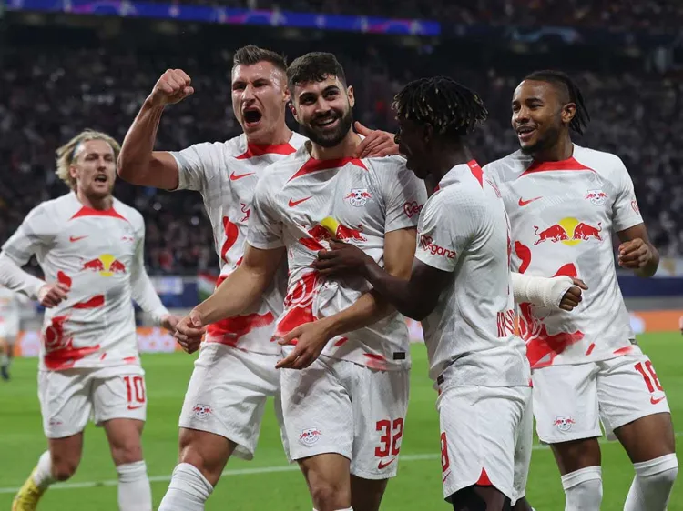 Leipzig sorprende al Madrid