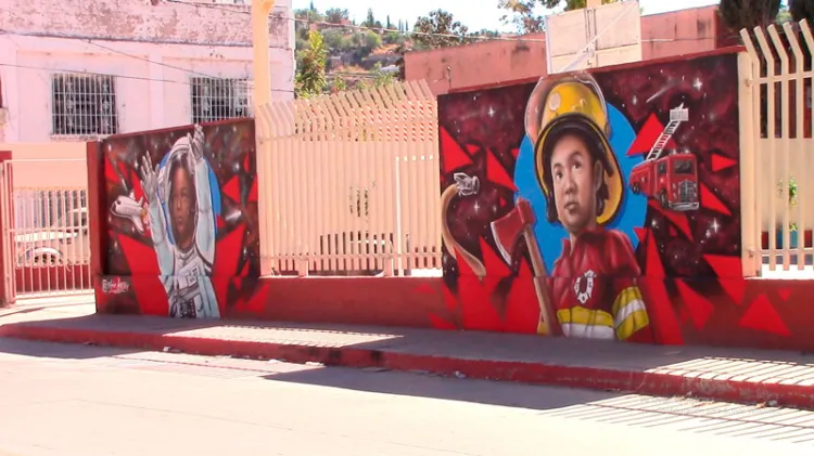 Embellecen primaria con murales