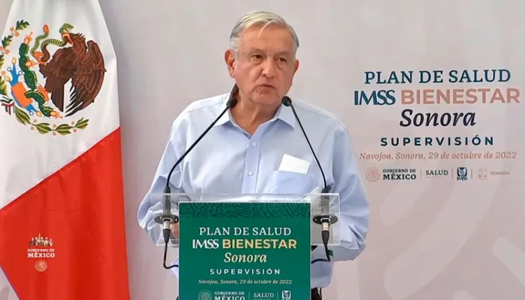 Arranca AMLO programa IMSS Bienestar en Sonora