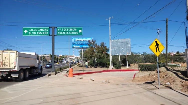 Concluye rehabilitación de socavón de acceso a calle 5 de Febrero