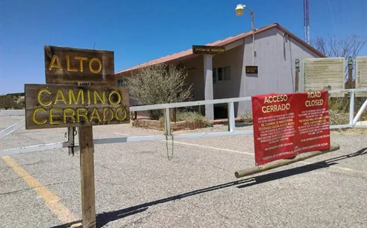 Ejidatarios bloquean acceso a museo y centro de visitantes de El Pinacate